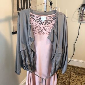 Ava & Viv Pale Pink Tunic Top